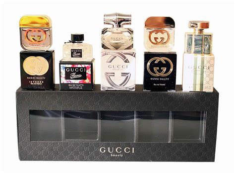 mini gucci perfumes|gucci miniature perfume set.